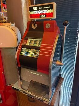 Hrací automat - jendoruký bandita Sega originál USA 1953