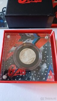 David Bowie hudební legendy 1/2 Oz stříbro
