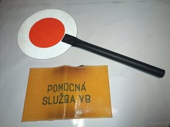 rezervaceRukávová páska Pomocník SNB - VB + zastavovací terč - 1