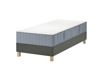 LYNGÖR IKEA - Čalouněná postel - 200x90 cm + matrace