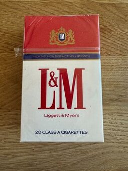 Staré sběratelské cigarety L&M