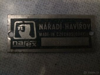 Hoblovka,srovnávačka NAREX