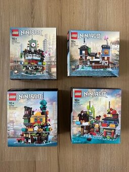 LEGO Ninjago 40703 + 40704 + 40705 + 40706
