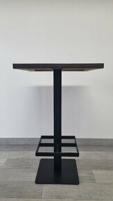 Barový stolek - kovová podnož