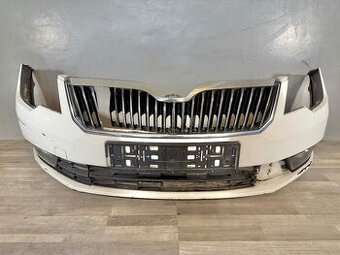 ŠKODA SUPERB 2 FACELIFT - nárazník + maska KO 3T0807221K