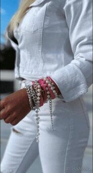 Perličkový náramek/pásek