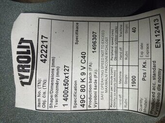 Stolní bruska kotouč