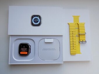Apple Watch Ultra GPS + Cellular Titan - ZÁRUKA - TOP STAV