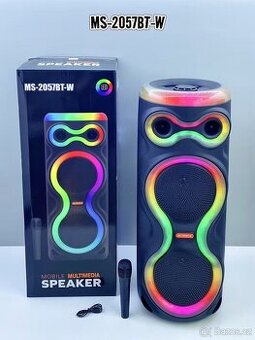 Bluetooth karaoke reproduktor s osvětlením 1000W