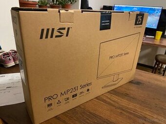MSI PRO MP251 24,5" FHS IPS obrazovka na prodej