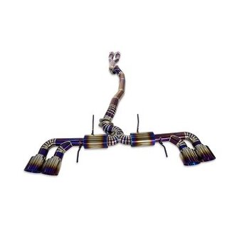 Titanový výfuk 101 mm – Nissan GT-R R35