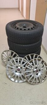 Fiat Grande Punto 4 x zimní kola a poklice