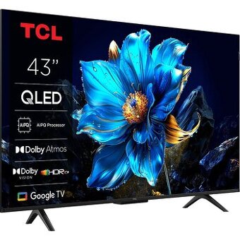 TCL 43P7K QLED 4K SMART Google TV (NOVÁ NEROZBALENÁ)