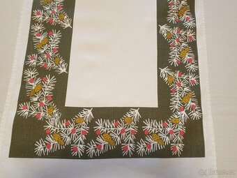 Vánoční ubrus/ šál