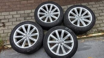 originál kola Audi se zimními pneu Michelin 255/45 R19
