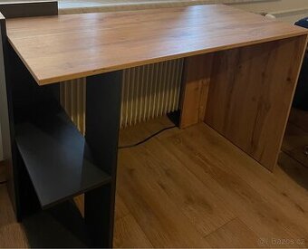 Psací stůl - Dub Wotan/grafit