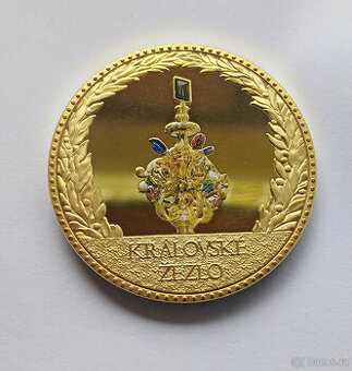 Pamětní medaile – České korunovační klenoty, Královské žezlo