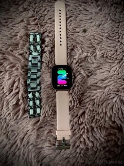 STYLOVÉ Amazfit GTS 2 + náhradní kovový náramek (TOP STAV)