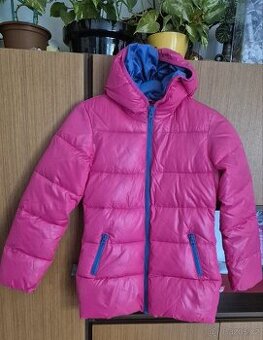 BENETTON péřový kabát vel. 140