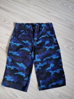 Klučičí maskáčové kraťasy, vel.152