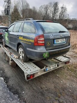 nd z škoda octavia 2 1.9tdi 4X4 modrá 9151 seda dsg hlh