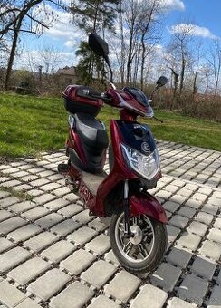 Elektroskútr bez ŘP Racceway E-Fichtl 30ah Lion 25 km/h