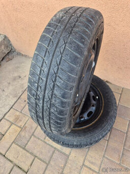 Letní pneu 165/70 R14, na discích 5x100