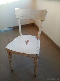 Staré kuchyňské židle Thonet