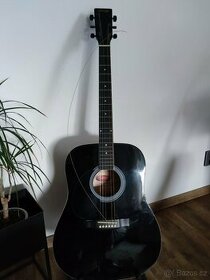 Prodám levorukou kytaru Stagg - 1