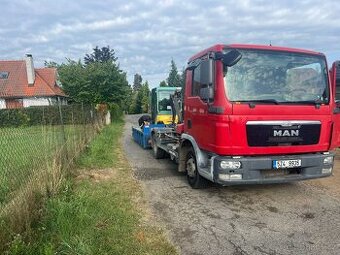 Na prodej hákový nosič kontejneru MAN TGL 8.180
