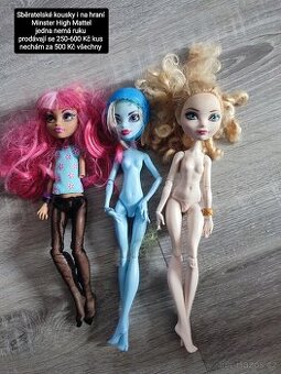 High Monster Mattel panenky sběratelské