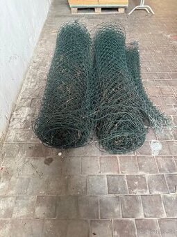 Pletivo plotové poplastované zelené použité 170cm x 50m