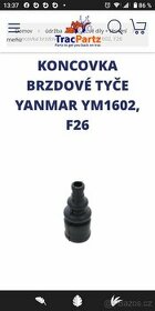 Manžeta brzdové tyče Yanmar YM 1602, F 26 - 1