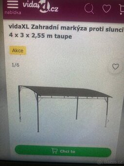 Altan , stan , zahradní markýza , přístřešek , pergola