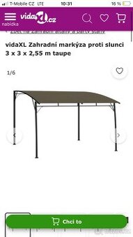 Altan , stan , zahradní markýza , přístřešek , pergola