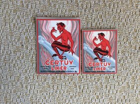 Etikety - likéry, alkohol - prvorepiblikové