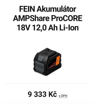 NOVÁ NEPOUŽITÁ BATERIE BOSCH 18v12Ah