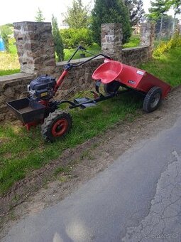 Malotraktor Vari Honda + sklápěcí přívěs