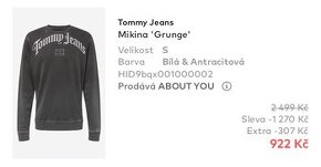 Tommy jeans Nike ellesse alpha pánské