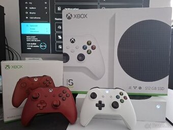 Xbox Series S + 2 ovladače | Kompletní balení + bonus