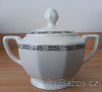 Starožitná porcelánová cukřenka