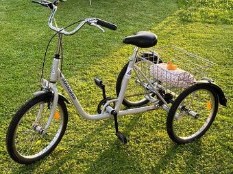 Tříkolka pro seniory bez elektriky