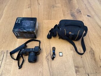 Panasonic Lumix GX80+ 25 mm 1.7 + camera bag