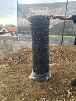 Poplastované pletivo 160cm antracit