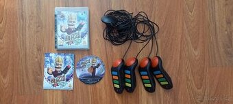Prodám Světový kvíz na playstation 3 + 4 ovladače buzz