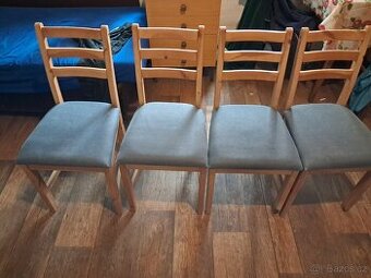 Ikea jídelní židle Lerhamn 4x