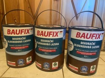 Lazura na dřevo v barvě lískový ořech