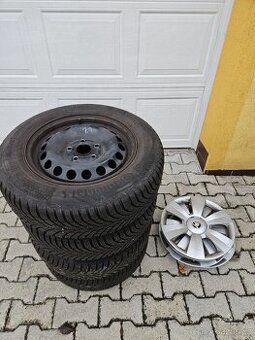 Kola R15 + Continental ts870 195/65 7,5-8mm + poklice