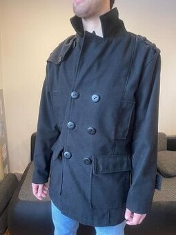 Pánský flaušový kabát M L