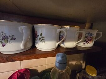 Prodám starožitnosti, porcelán, sklo vše viz. foto